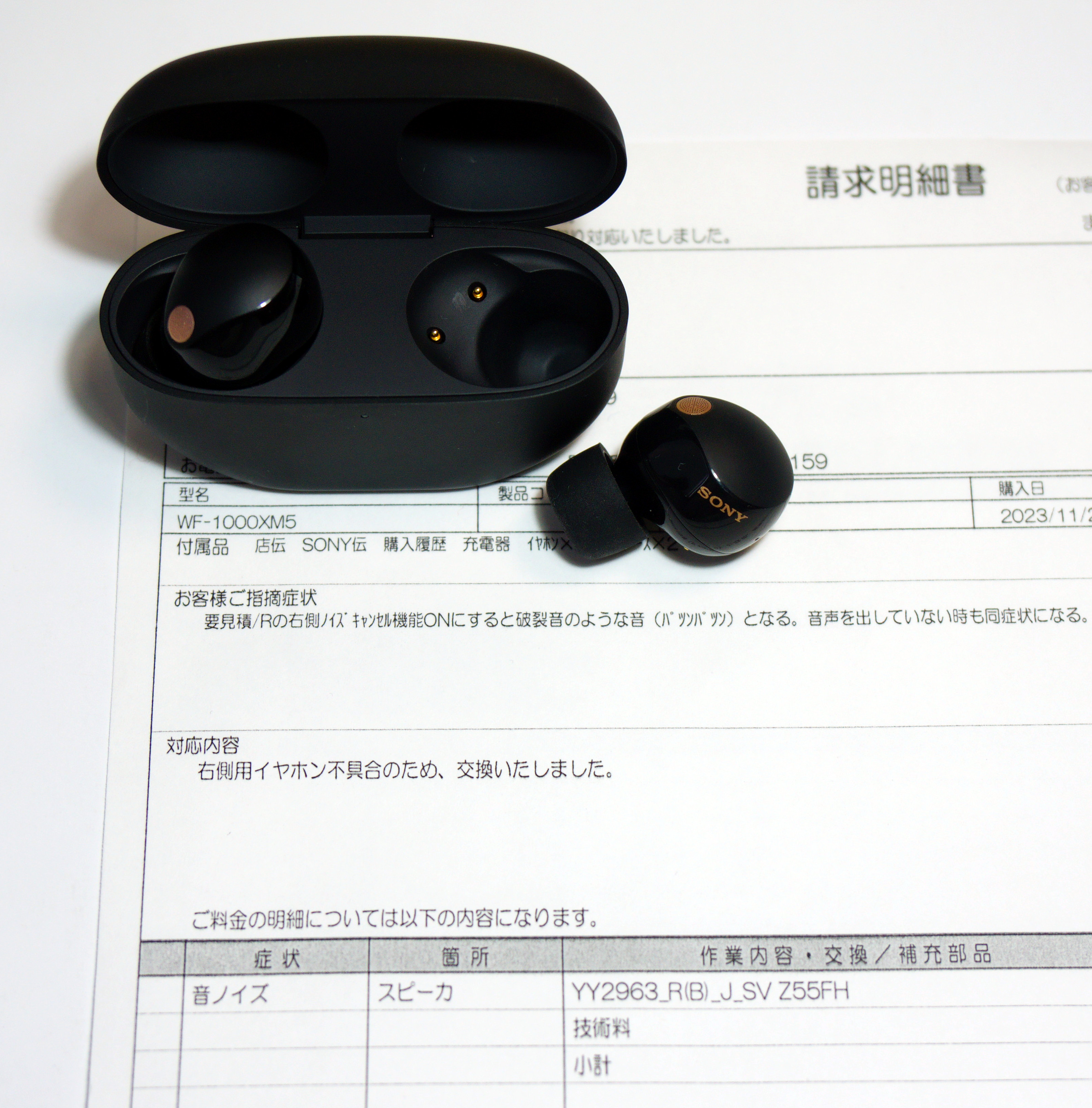 WF1000XM5 - অনুসন্ধান / X
