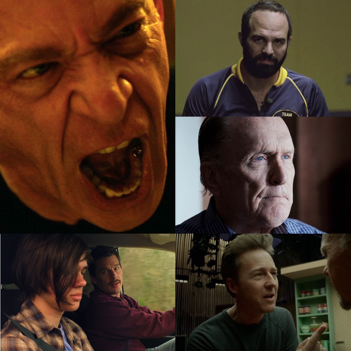 bullock25's tweet image. ¿Cuál es tu preferido en #BestSupportingActor?
#Oscars2015

J.K. Simmons 'Whiplash'
Robert Duvall 'El juez'
Ethan Hawke 'Boyhood'
Edward Norton 'Birdman'
Mark Ruffalo 'Foxcatcher'