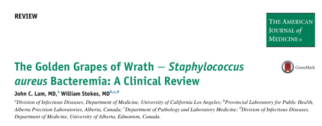 S.Enf.Infecciosas HRUM (@infecchrumalaga) on Twitter photo En <a href="/amjmed/">American Journal of Medicine</a> REVISIÓN📚✍🏻 #BACTERIEMIA por #Saureus 🩸🍇
INCLUYE:
🍇Algoritmo manejo🧮
🍇Tratamientos 💊💉
🍇Necesidad ecocardiograma🛜
🍇Manejo metástasis sépticas 🧠🫁🦴
🍇Control del foco 🔪
🍇Duración tratamiento🗓️
Tanto para MS como MR🛡️!!!
🔗 🆓👉🏻 amjmed.com/article/S0002-… En <a href="/amjmed/">American Journal of Medicine</a> REVISIÓN📚✍🏻 #BACTERIEMIA por #Saureus 🩸🍇
INCLUYE:
🍇Algoritmo manejo🧮
🍇Tratamientos 💊💉
🍇Necesidad ecocardiograma🛜
🍇Manejo metástasis sépticas 🧠🫁🦴
🍇Control del foco 🔪
🍇Duración tratamiento🗓️
Tanto para MS como MR🛡️!!!
🔗 🆓👉🏻 amjmed.com/article/S0002-…