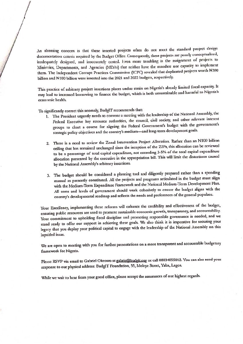 BudgITng's tweet image. N47.9 trillion proposed 2025 Budget is on the table!

Will @nassnigeria review it with integrity or fill it with insertions?

We’ve sent a letter, calling the attention of the Presidency, @officialABAT, @NGRPresident. Will the #2025Budget be the same story of misappropriation, or…