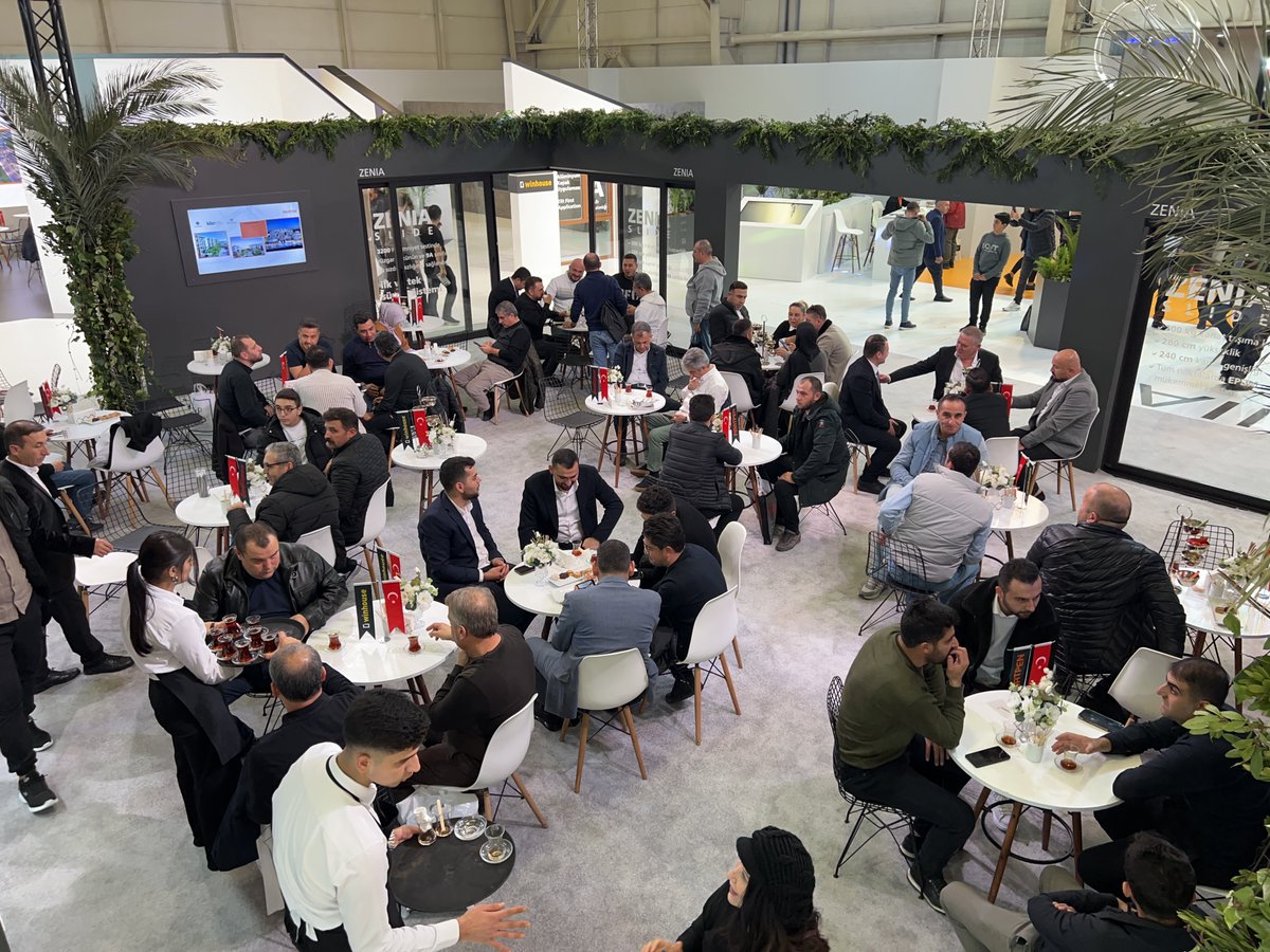 winhousetr's tweet image. Intense interest in our stand continues on the 3rd day and tomorrow will be the last day of the Eurasia Window Fair. We are waiting for you with great excitement at our booth Hall 2., No:201

#tüyap #eurasiawindowfair #avrasyapencerefuari #winhouse #pencerefuari