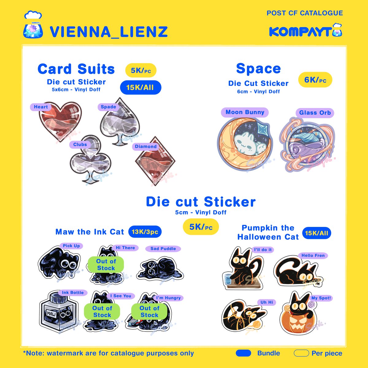 sleepillie_'s tweet photo. Jika ada pertanyaan bisa langsung DM ya! :)
Thank you and happy shopping! (β qβ β’Μβ α΄β -β )β β§
#comifuro19 #cf19catalogue #postcf #merch #artistΒ #SmallBusiness https://t.co/RcgR9jV6e3