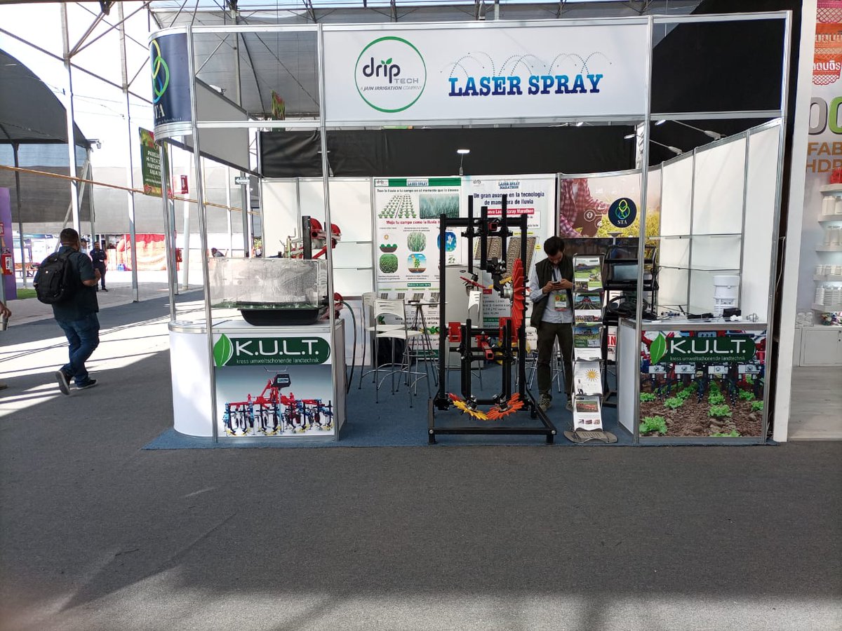 Driptech's tweet image. Laser Spray in agri exhibition in Mexico this week 🌿 .
.
.
.
.
.
.
#driptechindi #driptechglobal #exhibition #mexico #mexicoexhibition #jainiriigation #laserspray #irrigation #rainpipe #agriculture #rainpipeirrigation #mexicoevents