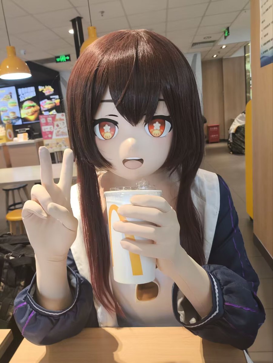 麦麦劳启动 ＃胡桃 ＃原神 #kigurumi  #Kiger