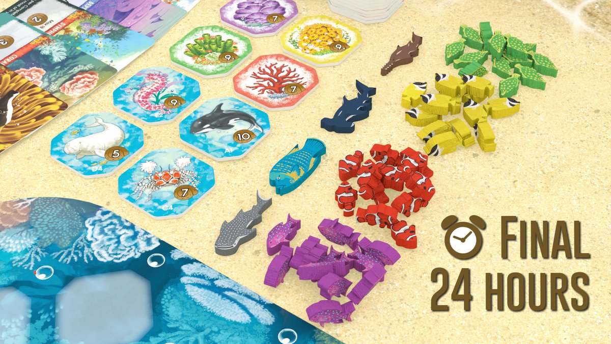 ONLY 24 hours remain to back the Shallow Sea campaign!

With the incredible support of our backers, Shallow Sea has unlocked stretch goal after stretch goal, transforming into an even more amazing and immersive game.
kickstarter.com/projects/badco…