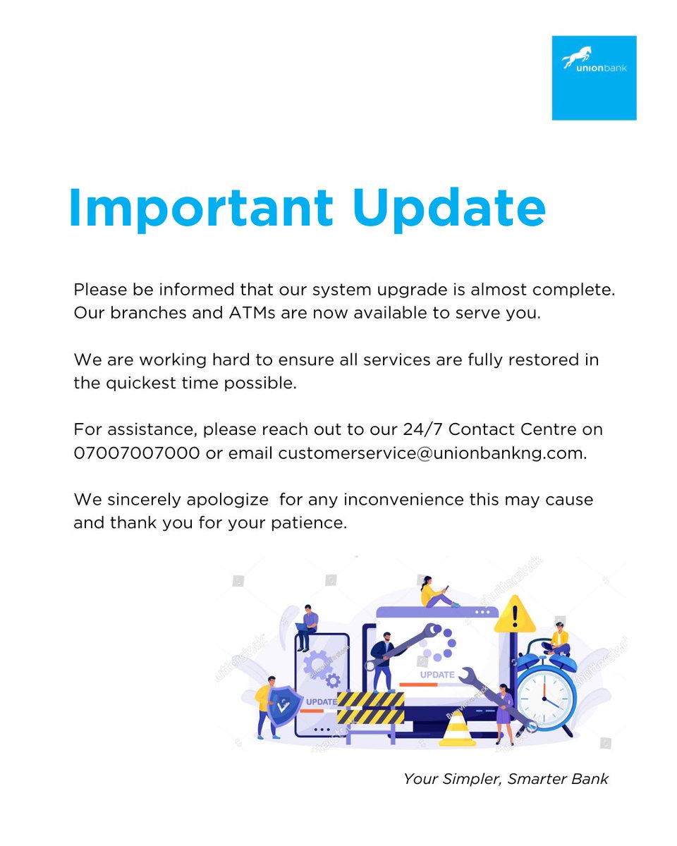 Union Bank of Nigeria tweet media