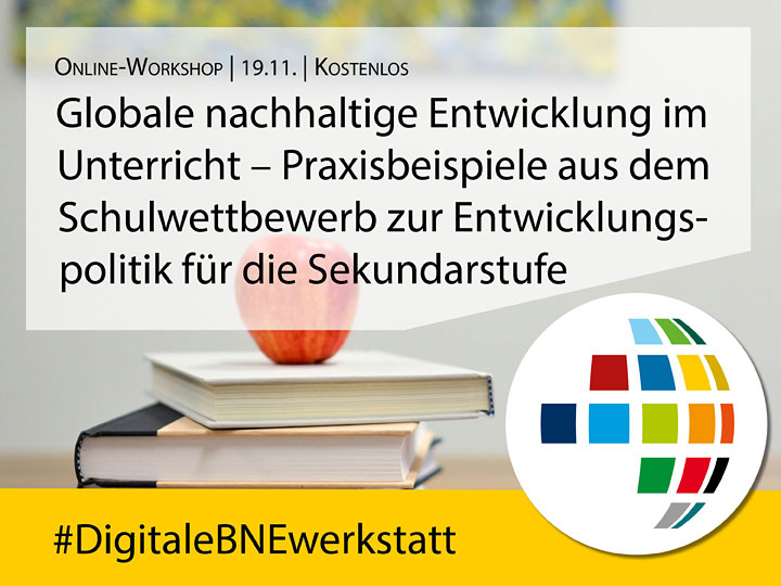 Stiftung Umwelt und Entwicklung NRW (@sue_nrw) on Twitter photo Am Dienstag startet der kostenlose Online-Workshop in dem <a href="/EngGlobal/">Engagement Global</a> Good-Practice-Beispiele vorstellt, wie sich #Globale_nachhaltige_Entwicklung in den Unterricht der #Sekundarstufe integrieren lässt: 19. November, 16 - 18 Uhr #BNEinNRW
<a href="/BildungslandNRW/">Bildungsland.NRW</a>
bne.nrw/nrw/gemeinsam/… Am Dienstag startet der kostenlose Online-Workshop in dem <a href="/EngGlobal/">Engagement Global</a> Good-Practice-Beispiele vorstellt, wie sich #Globale_nachhaltige_Entwicklung in den Unterricht der #Sekundarstufe integrieren lässt: 19. November, 16 - 18 Uhr #BNEinNRW
<a href="/BildungslandNRW/">Bildungsland.NRW</a>
bne.nrw/nrw/gemeinsam/…