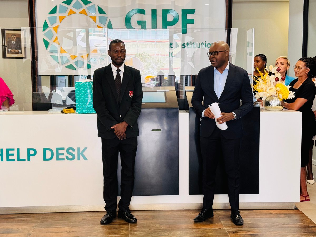 GipfN's tweet photo. 𝐓𝐡𝐞 𝐆𝐈𝐏𝐅 𝐟𝐚𝐦𝐢𝐥𝐲 𝐩𝐫𝐨𝐮𝐝𝐥𝐲 𝐡𝐨𝐧𝐨𝐮𝐫𝐬 𝐏𝐞𝐭𝐫𝐮𝐬 𝐇𝐚𝐮𝐟𝐢𝐤𝐮 ✨

A dedicated security guard who has been with the Fund for 12 remarkable years, Petrus embodies our core values: Service Excellence, Teamwork, Integrity, and Care. He consistently goes above and beyond to make the Fund a welcoming and uplifting space for everyone.  

Thank you, Petrus, for your commitment and for inspiring us all with your warmth and dedication!