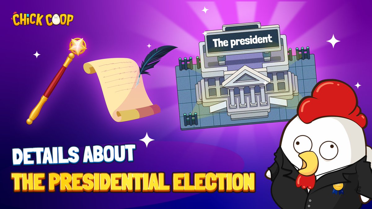 The first Chick Coop Presidential Election is about to take place.

🧵 Thread covering all the details

#chickcoop #ton