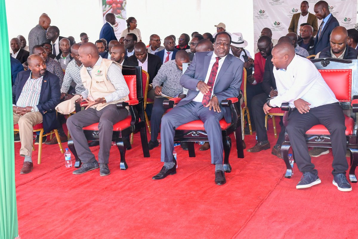 Hon Wycliffe A. Oparanya, EGH tweet media