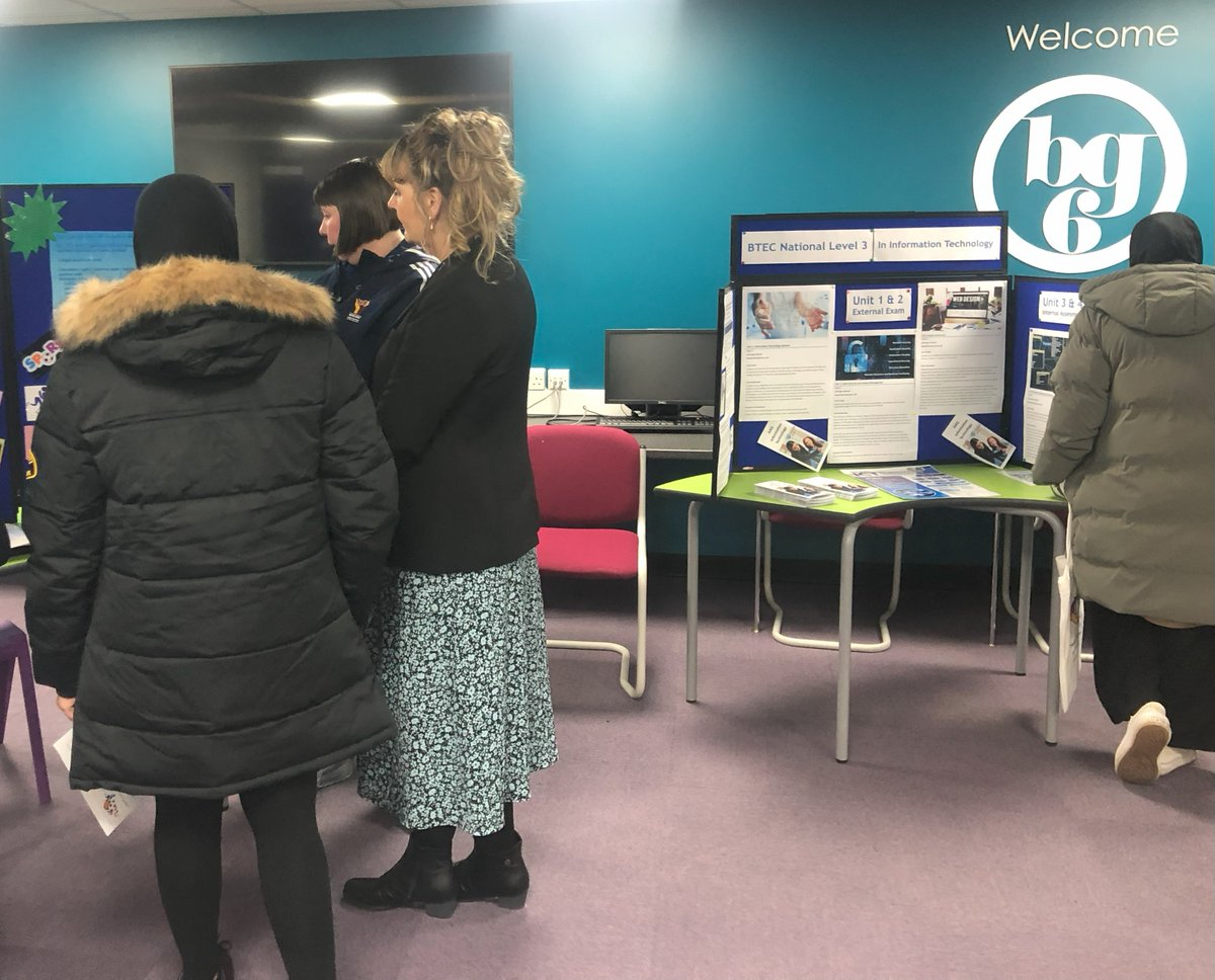 Fantastic open evening last week - thanks to everyone who joined us. Applications are now open➡️➡️➡️
bg6college.co.uk/apply-to-bg6/
If you have any questions, please email hello@bg6college.co.uk