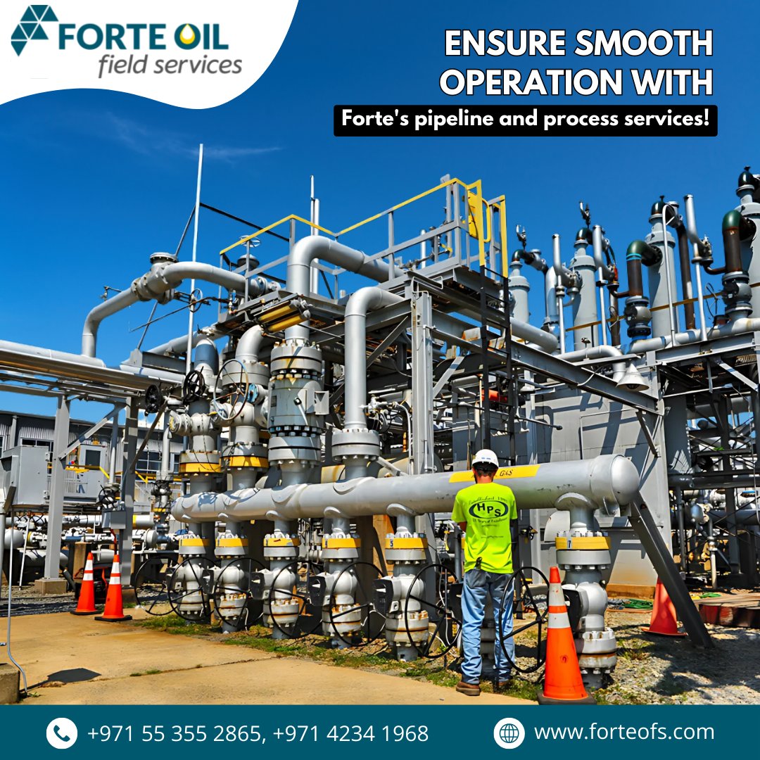 forte_oil's tweet image. Effective pipeline cleaning and testing solutions. 

Visit us at forteofs.com today!

#PipelineServices #ProcessManagement #IndustrialCleaning #TestingExperts #SystemIntegrity #ForteOFS #ReliableService #TopTechnicians #GlobalStandards #AlwaysEffective