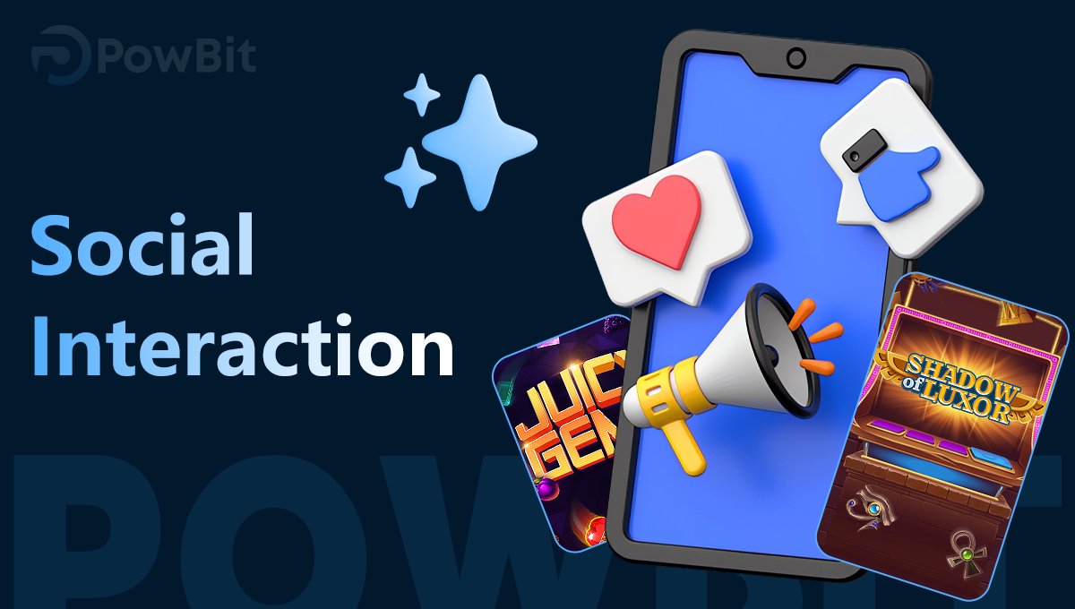 🎰 Why Play Alone? PowBit Slots Bring Social Fun! 🌟

🔥 Connect with friends, enjoy thrilling themes, and win big with PowBit! It's more than gaming—it's a social casino experience. 💰

🚀 Spin, win, and share the fun today!

#PowBit #SocialCasino #BigWins
