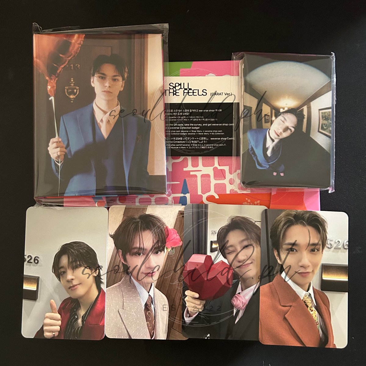 seoulchildph's tweet photo. #SCPH_OnhandItems | wts lfb ph

<UNSEALED> SVT ‘SPILL THE FEELS’ CARAT VER - VERNON

🏷️ PHP 780

👉 complete inclu w/ weverse pob
👉 50% dp; rembal after 2 weeks or PAYO
👉 MOP: Gcash/BPI

dm/comment to claim https://t.co/TO63MnEMdS