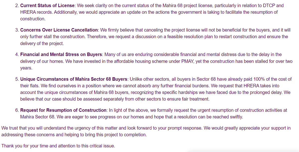 Mahira Sector 68 Gurgaon Buyers(Victims of PMAY) tweet media