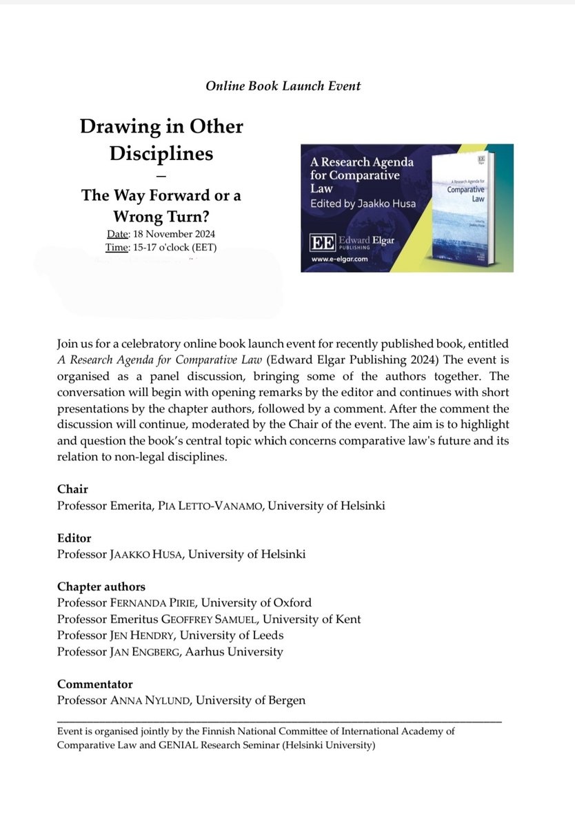 Book launch today.