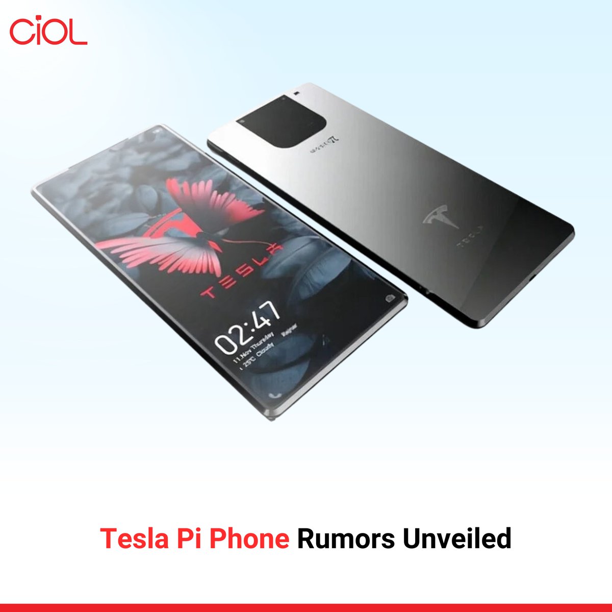 CiOL_News's tweet image. Tesla&apos;s Pi Phone rumors debunked! Elon Musk has no plans for a smartphone yet. But what if he did? 

#Tesla #TechRumors #ElonMusk @elonmusk  @Tesla 

Read More: ciol.com/tech-buzz/as-o…
