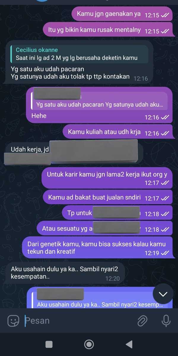 cecilpart2's tweet photo. Fakkkkkkkk buat laki2 yg bermental lemah dan ga mau bekerja keras!!! 

Btw ini F 20 yg berjuang untuk kehidupan nya, dengan segala tekanan psikis. 

SEMANGAT TERUS buat kalian yg sedang berjuang dgn berbagai kondisi. 
Kalian kuat kalian hebat kalian ga sendirian🔥🔥🔥 https://t.co/kDGuSogtOg