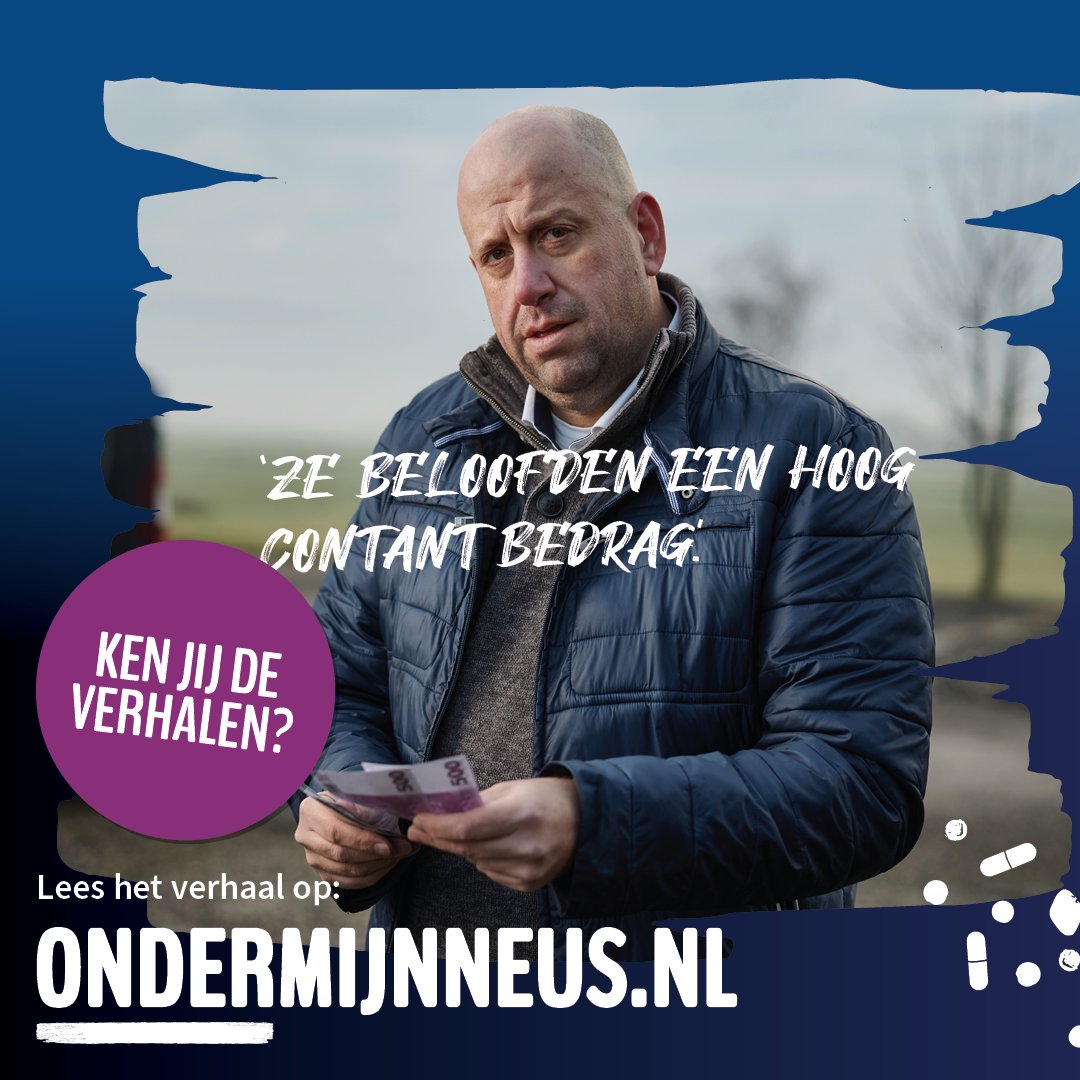 Een op de vijf boeren in Nederland geeft aan weleens door drugscriminelen te zijn benaderd. Wat zijn de gevolgen en hoe kun je dit voorkomen? Lees het op nietondermijnneus.nl