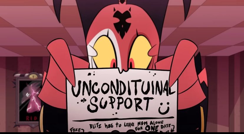 Alrightpunk's tweet photo. Let's give Blitzo this for the next two episodes.

He's going to need it. https://t.co/9Ek3ddrse5