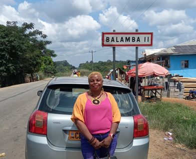 Driving all the way!  From #Yaounde to #Tonga District JUST for Who?  Adolescent Girls and Young Women. #HERVoiceFund a project that has stand the test of Time at #HOVUCA impacting over 7,000 + AGYW with #CSE and different areas of #SRHR 
<a href="/HerVoiceFund/">HER VOICE FUND</a>