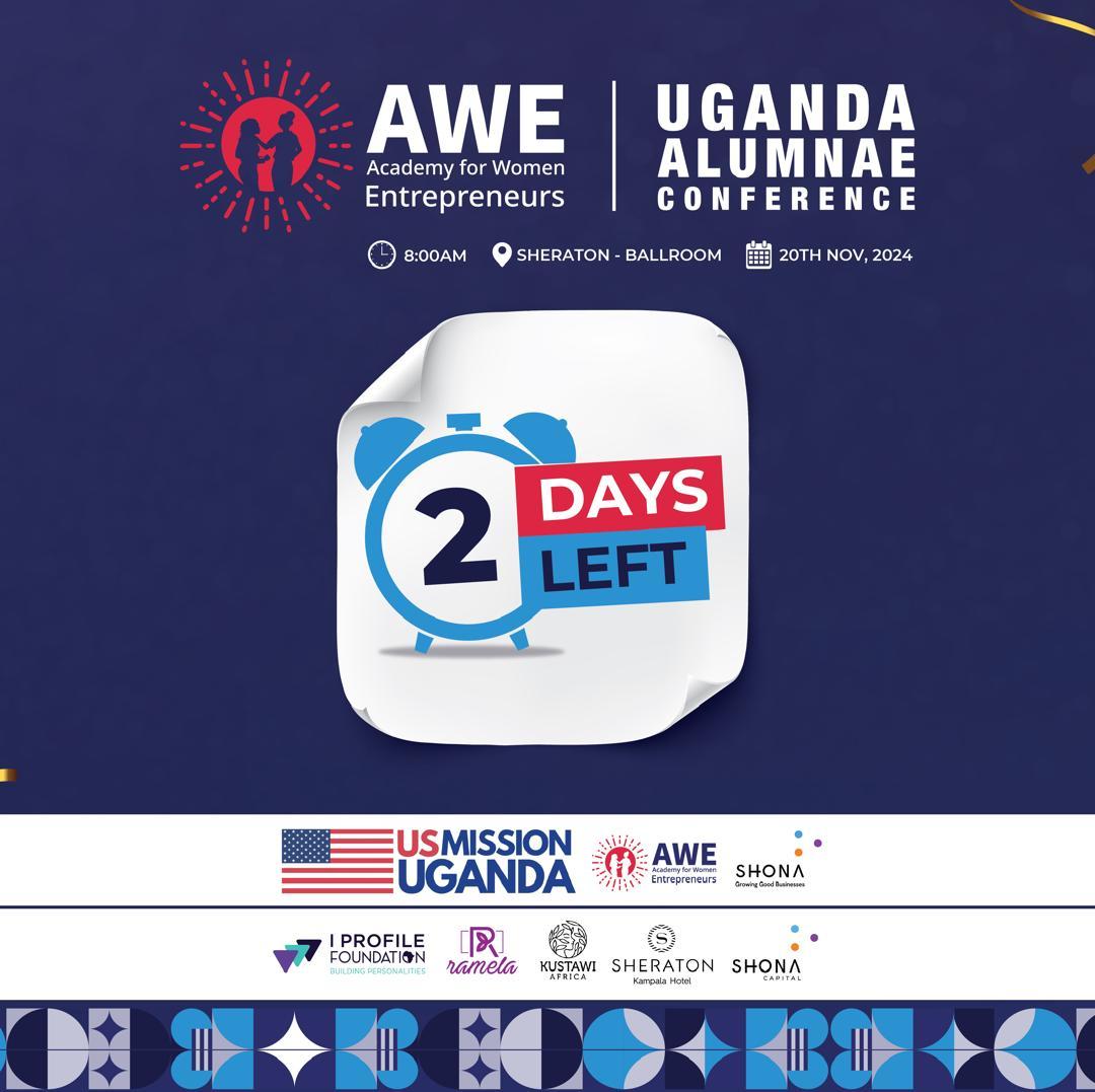MonicaOkumu3's tweet image. The long wait is over,the AWE Uganda- Alumni inaugural Conference is here at last, all set🥳

#AWEInUganda 
#AWEnergized 
#AWEConferenceUG2024