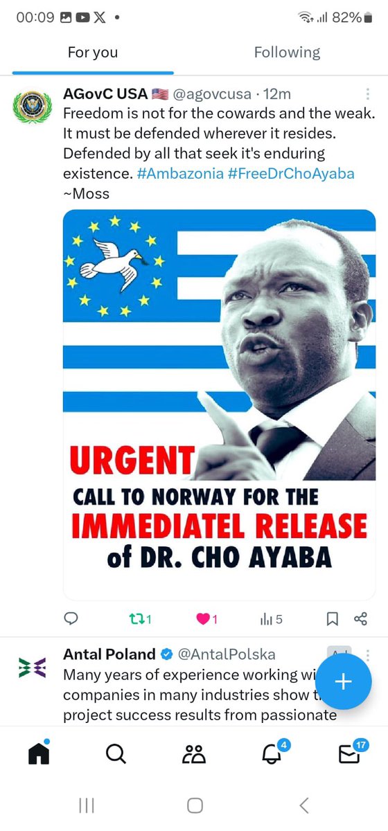 PresSecAgovc's tweet photo. **Demand for the Immediate Release of Dr. Cho Ayaba**

Tomorrow marks the end of an unjust four-week extension of detention for Dr. Cho Ayaba by Norwegian authorities—a detention now stretching beyond two months without conviction. Despite seizing all his gadgets, conducting random home searches, and even resorting to extreme measures like intimidating his children through the school system, the authorities have **found no evidence** against him.

In their desperate attempts, Norwegian investigators pressured Dr. Ayaba’s children to provide false testimony against their father, trying to paint him as a hostile parent. These efforts have not only failed but have traumatized the children, exposing the lengths to which the authorities will go in their unjust persecution.

The rationale for extending his detention was to prevent potential tampering with evidence. Yet, after exhaustive searches and investigations, there is **no evidence** to support any wrongdoing. Holding him further is a clear violation of his human rights and undermines the principles of justice Norway claims to uphold.

We demand the immediate release of Dr. Cho Ayaba. Continuing this baseless detention is a grave injustice, damaging Norway’s reputation as a defender of human rights. It’s time for Norwegian authorities, including **@NorwayMFA**, **@NorwegianPM**, **@jonasgahrs**, and **@NorwayUN**, to act in accordance with their legal obligations and release him without delay. The world is watching, and the integrity of international human rights is at stake.

We call upon global **justice and human rights advocates**, **freedom fighters**, and **human rights organizations** such as **@amnesty**, **@hrw**, and **@IntlCrimCourt**, along with **EU institutions** like **@EU_Commission**, **@Europarl_EN**, and the **Council of Europe (@coe)**, as well as **@InhumanRights**, to stand with us and demand Dr. Ayaba’s immediate release. Norway must remember that respect for human rights is a foundational value, and international voices of conscience must come together to ensure these principles are upheld.

#FreeChoAyaba #HumanRights #Norway #EndUnlawfulDetention #JusticeForDrAyaba #EU #Amnesty #HumanRightsWatch #ICJ #Freedom #COE

Join us in demanding his release. Stand against the tyranny that seeks to silence voices for freedom. Stand for justice. Stand for Dr. Ayaba.

#FreeDrAyaba #SelfDeterminationaIsARight 
#FreeDrChoAyaba  
#FreedomForAmbazonia. 
#FREEDRCHOAYABA 
#SelfDeterminationaIsARight 

 @anetteberger2 
@vgnett 
@Kripos_NCIS
@NRKno
@MortenEngesbak
@AUC_PAPS  @DepSecDef
@AsstSecStateAF @SenateForeign 
@FRauCameroun   @USEmbYaounde @UKinCameroon @Sebastien_Nadot @SecBlinken @SenateForeign @AfricanUnionUN @Julius_S_Malema   @UN  @CanadaCameroon @CanadaFP @ProfPLOLumumba   @antonioguterres @StateDept @DepSecStateMR  @ICRC_Africa @ICRCPresident  @DOD_DEPSECDEF @DeputySecState @USAmbUN  @melaniejoly  @joDionNgute @PR_Paul_BIYA @volker_turk @norwaygov_rx @GovernmentBia @NRC_Norway @EspenBarthEide   @UNHumanRights @_AfricanUnion @simon_ekpa @UKParliament @supremecourt_no @mats56455
