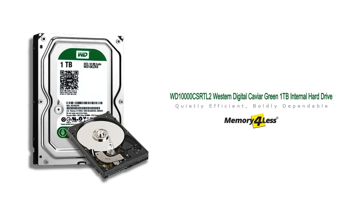 Memory4Less's tweet photo. WD10000CSRTL2 Western Digital Caviar Green 1TB Internal Hard Drive #WD10000CSRTL2
Online Order: https://t.co/SW8EGKCEiV
YT Video: https://t.co/E12lHFtr9J
#WD10000CSRTL2 #WesternDigital #CaviarGreen #1TBHDD #InternalHardDrive #storageupgrade #storagedevice #techupgrade https://t.co/3zJaVlexo4