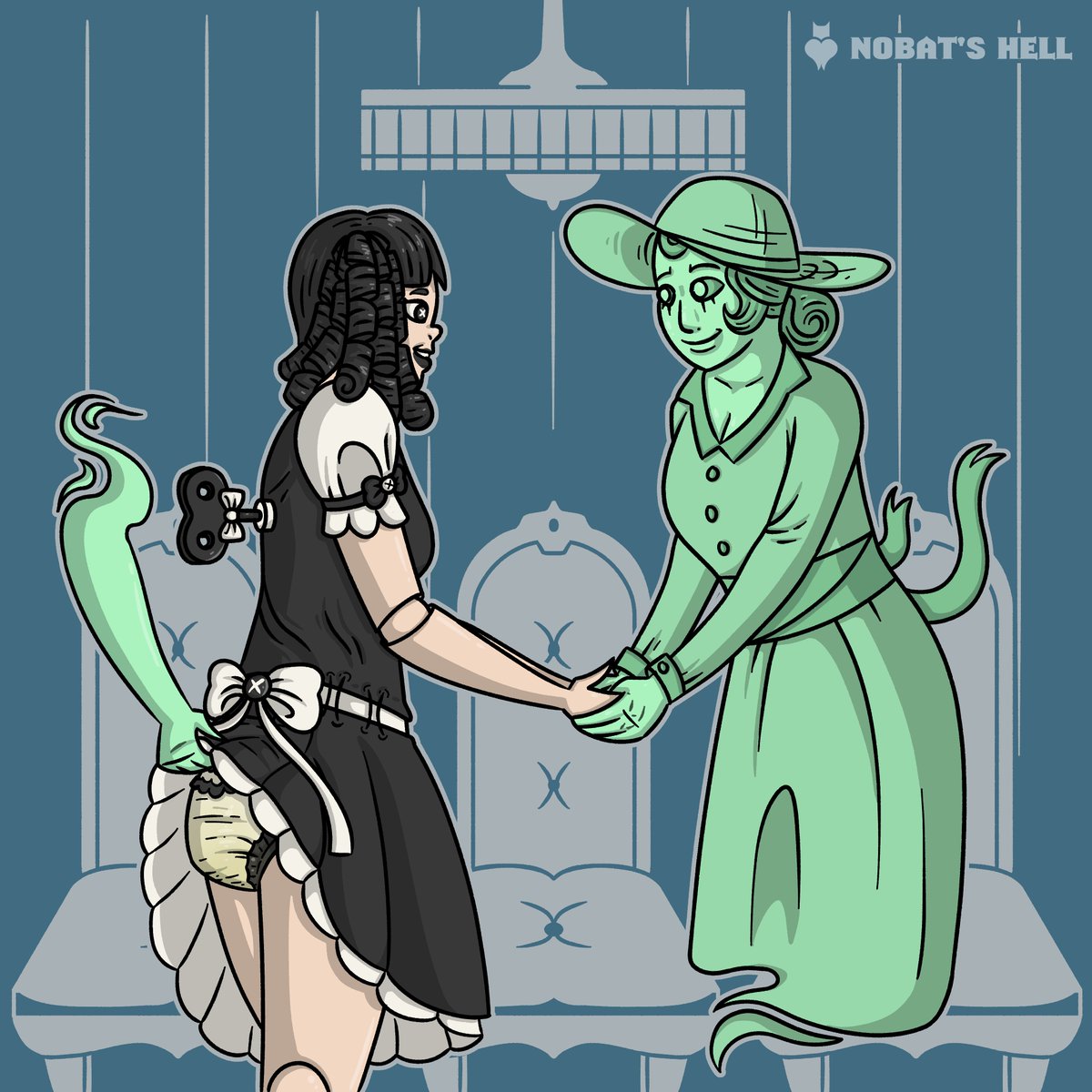 NoBatsHell's tweet photo. ABDL commission finished! https://t.co/ymPmlco1E0