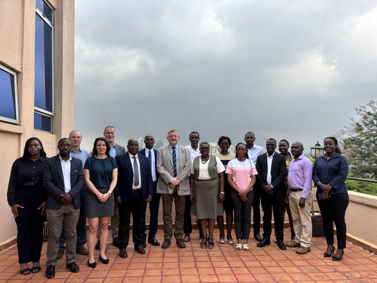 Arrived in Kampala and our first meeting of the <a href="/WaterAidUganda/">WaterAid Uganda</a> <a href="/DwrCymru/">Welsh Water</a> and Eastern Umbrella team as we look at our project in Uganda