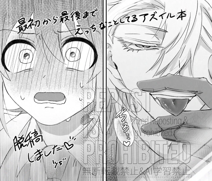 魔ふぃアズイル本(R18)脱稿しました!✨
サンプルページを増やそうかなとも思っているのでそれはまた後ほど…! 