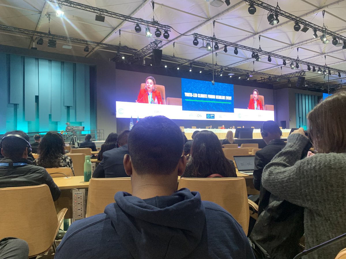 Pigdgreen's tweet photo. PIGD is proud to be a part of the Youth-Led Climate Forum Headline Event at COP29! 

We're here to amplify the voices of young people and demand action on the climate crisis. 

#YouthPower #ClimateAction #COP29 https://t.co/nxI8DYFK2U