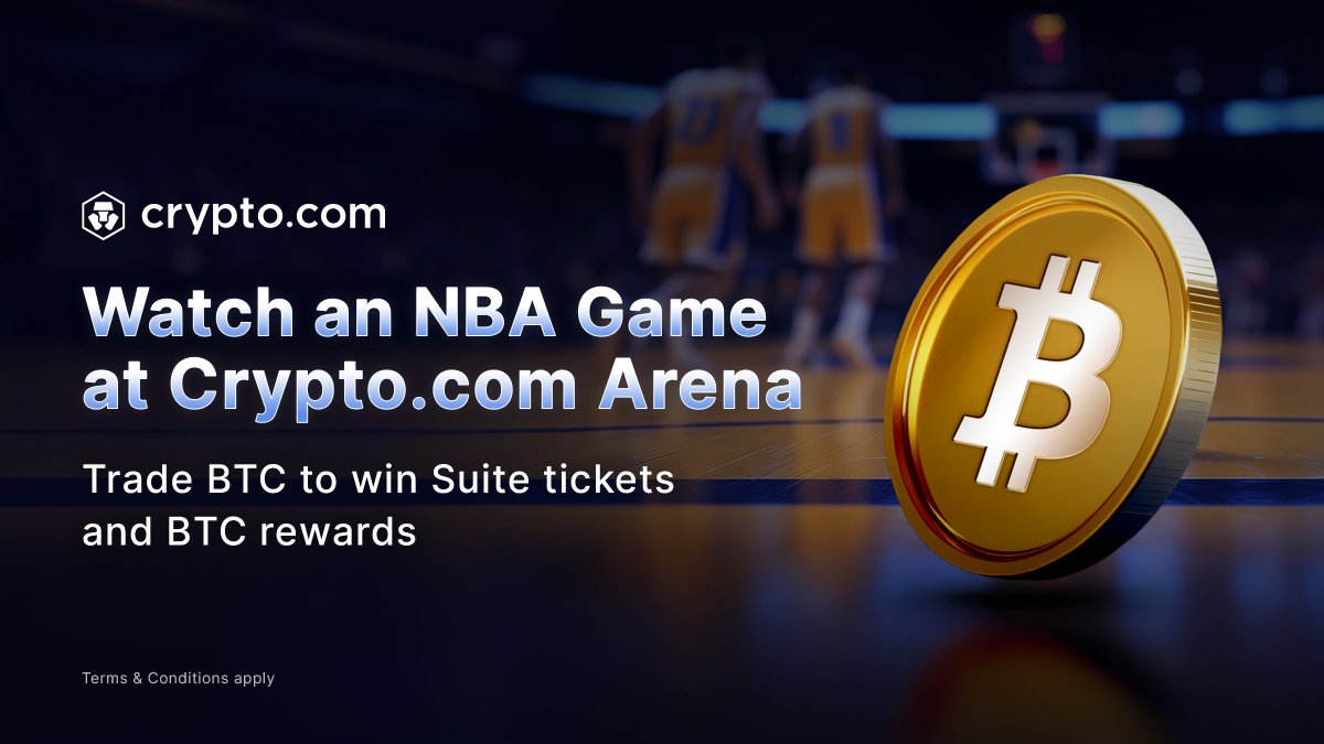 A new BTC App Campaign has launched 🔥 Trade $BTC for the chance to win: 🏀  A pair of https://t.co/vCNztATkNg Arena Suite tickets to an NBA game ✓ BTC  rewards, with 4,000