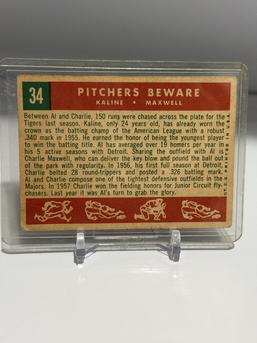 LukeTheDuke4009's tweet image. Check out #1959Topps #SetBreak #34 #PitchersBeware #AlKaline #Maxwell #Vintage #Baseball #Card #cardsforsale ebay.com/itm/3959149082… #eBay via @eBay