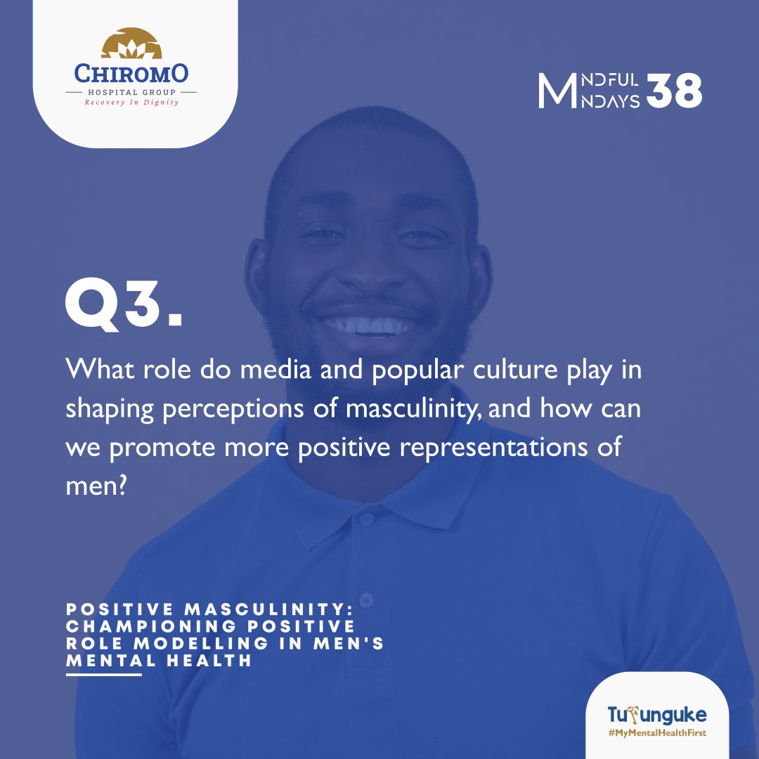 What role do media and popular culture play in shaping perceptions of masculinity,and how can we promote more positive representations of men?
<a href="/_BayoAbiodun/">Adebayo Abiodun |#He4She|</a> <a href="/BosekTitus/">Tito Bos</a> <a href="/PdMaina/">Eng Pd.Maina</a> <a href="/wesleyochieng6/">wesley ochieng</a> <a href="/iankiplangat4/">ian kiplangat</a> <a href="/w_mwangi19/">⭐Wanjiru Mwangi ⭐</a> <a href="/njambi_gacheru/">Psychologist Magdaline Njambi</a> <a href="/khannafisa07/">nafisa khan</a> <a href="/Muthoni_mk/">Muthoni☀</a> #masculinity #men