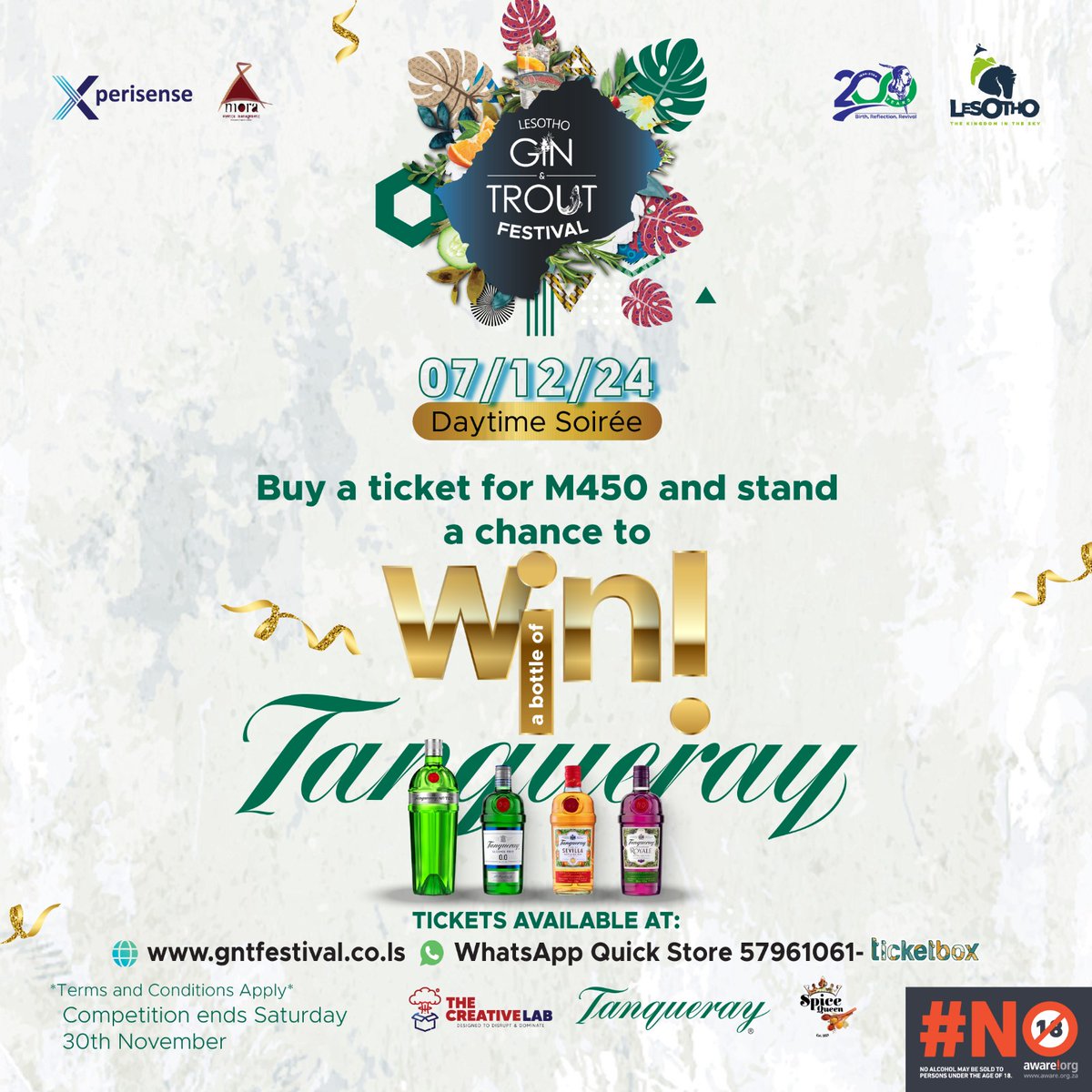 There is a competition too. This is really going to be fun this year...