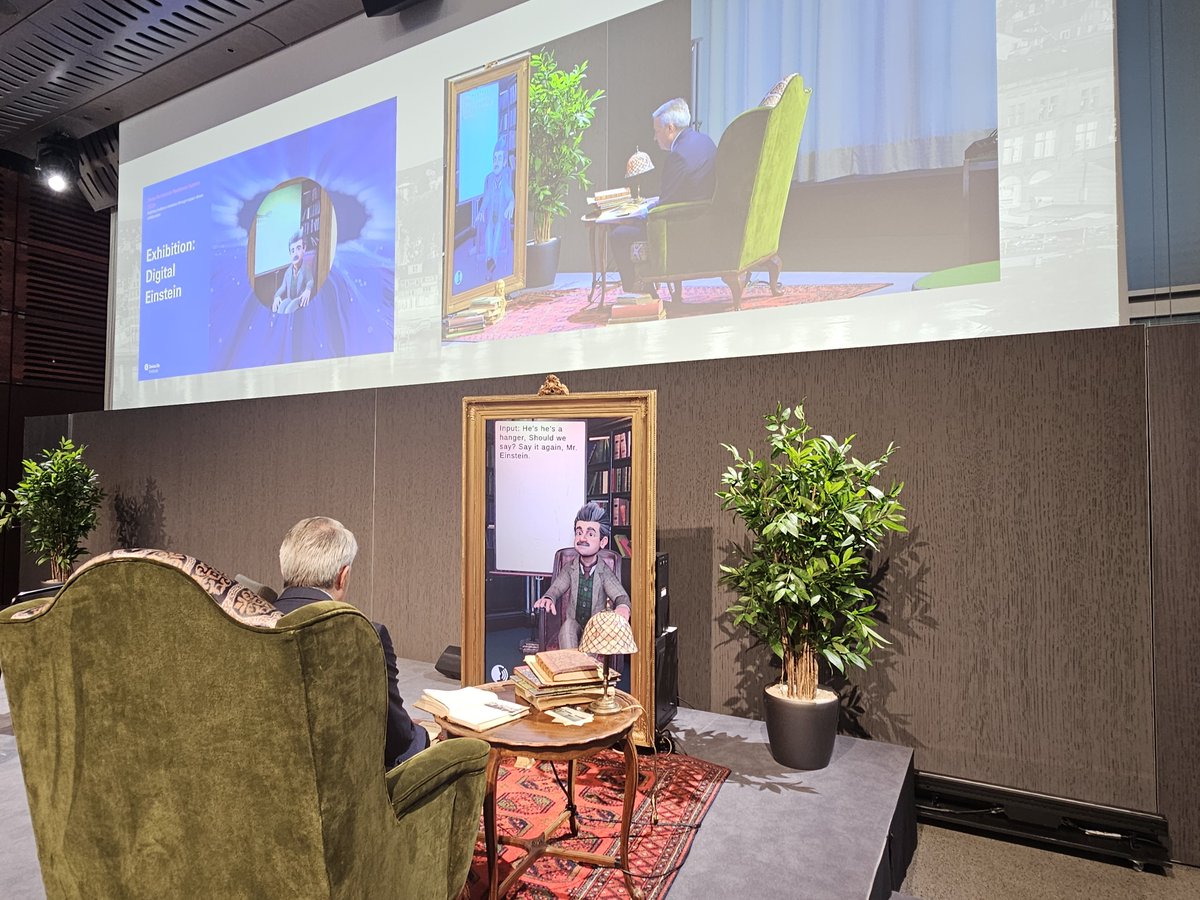 CGL_ETHZ's tweet image. We were proud to showcase our Digital Einstein platform at the Swiss Re Resilience Summit in Rüschlikon on November 11-12, 2024. A great opportunity to bring advanced AI and conversational technology to life in discussions on resilience and innovation!