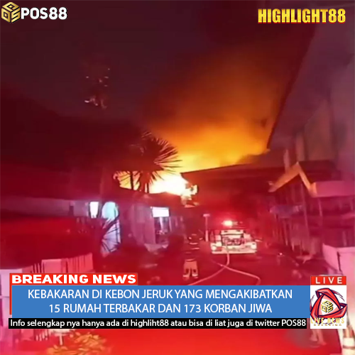 Biangla136's tweet photo. VIRAL !! Kebakaran Di Kebon Jeruk Melahap 15 Rumah Dan 173 Korban Jiwa

Video Keresahan Masyarakat Bisa Di Lihat Di: https://t.co/Frr9DpQ8zJ
Berita Lainnya Bisa Baca Di : https://t.co/pvW4Q9d7mH

#NewsUpdates #fyptwitter #pos88 #ViralVideos #Cnny https://t.co/VNT7lQS5Pb