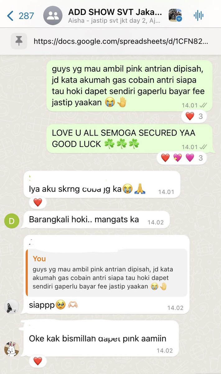 flashticket_id's tweet photo. AJHAHAHA real carat support carat π€ sambil denger setlist & mantra
π BOO SEUNGKWAN π
π BOO SEUNGKWAN π
π BOO SEUNGKWAN π
GOODLUCK ALL SEMOGA YG BACA TWEET INI SECURE TIKETNYA YAAA π₯ΉππβοΈβοΈβοΈ https://t.co/N9rjdZds8v