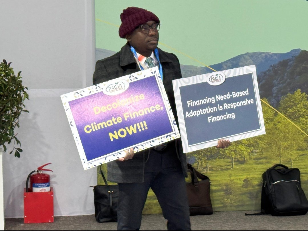 durandoboue's tweet photo. La 2e semaine de la @COP29_AZ débute avec une forte déclaration @PACJA1 . < Nous refusons d'être complice du système mondial d'injustice qui exerce un pouvoir injuste et des tactiques de pression pour faire l'impensable...> @mithika_mwenda
@AfDB_Group @akin_adesina @Askojacques https://t.co/RD57pywicl