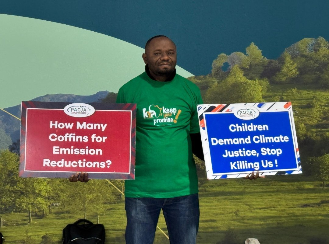 durandoboue's tweet photo. La 2e semaine de la @COP29_AZ débute avec une forte déclaration @PACJA1 . < Nous refusons d'être complice du système mondial d'injustice qui exerce un pouvoir injuste et des tactiques de pression pour faire l'impensable...> @mithika_mwenda
@AfDB_Group @akin_adesina @Askojacques https://t.co/RD57pywicl
