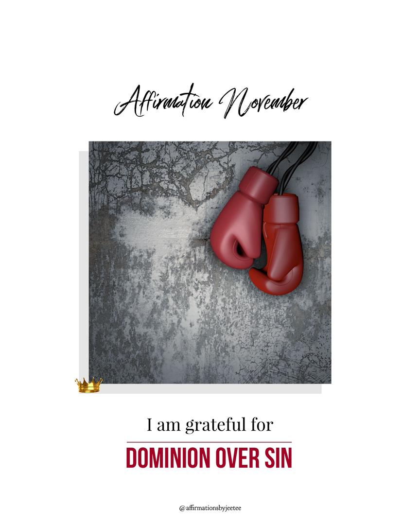 AffirmbyJeetee's tweet photo. Dear Royal,

Challenge: Think of 2 things you struggle with and throughout today, tell yourself, “I have dominion over them.” Confess your reality over sin.
You’re a masterpiece.

Shine ✨ 

Song of The Day: No Longer Bound by Forrest Frank

#affirmationsbyjeetee https://t.co/Dfn9WVfoQE