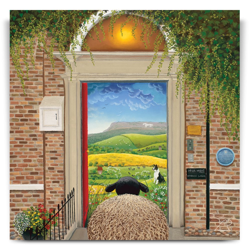 Pupul (@pupulmimi) on Twitter photo Art today. Door to Herriot Country. My tribute to James Herriot whose books I read , and re- read . Artist is Lucy Pittaway <a href="/bm0406/">Brian Mulholland</a> <a href="/adityampaul/">Aditya Paul</a> <a href="/Derick_Cape/">Derick</a> Art today. Door to Herriot Country. My tribute to James Herriot whose books I read , and re- read . Artist is Lucy Pittaway <a href="/bm0406/">Brian Mulholland</a> <a href="/adityampaul/">Aditya Paul</a> <a href="/Derick_Cape/">Derick</a>