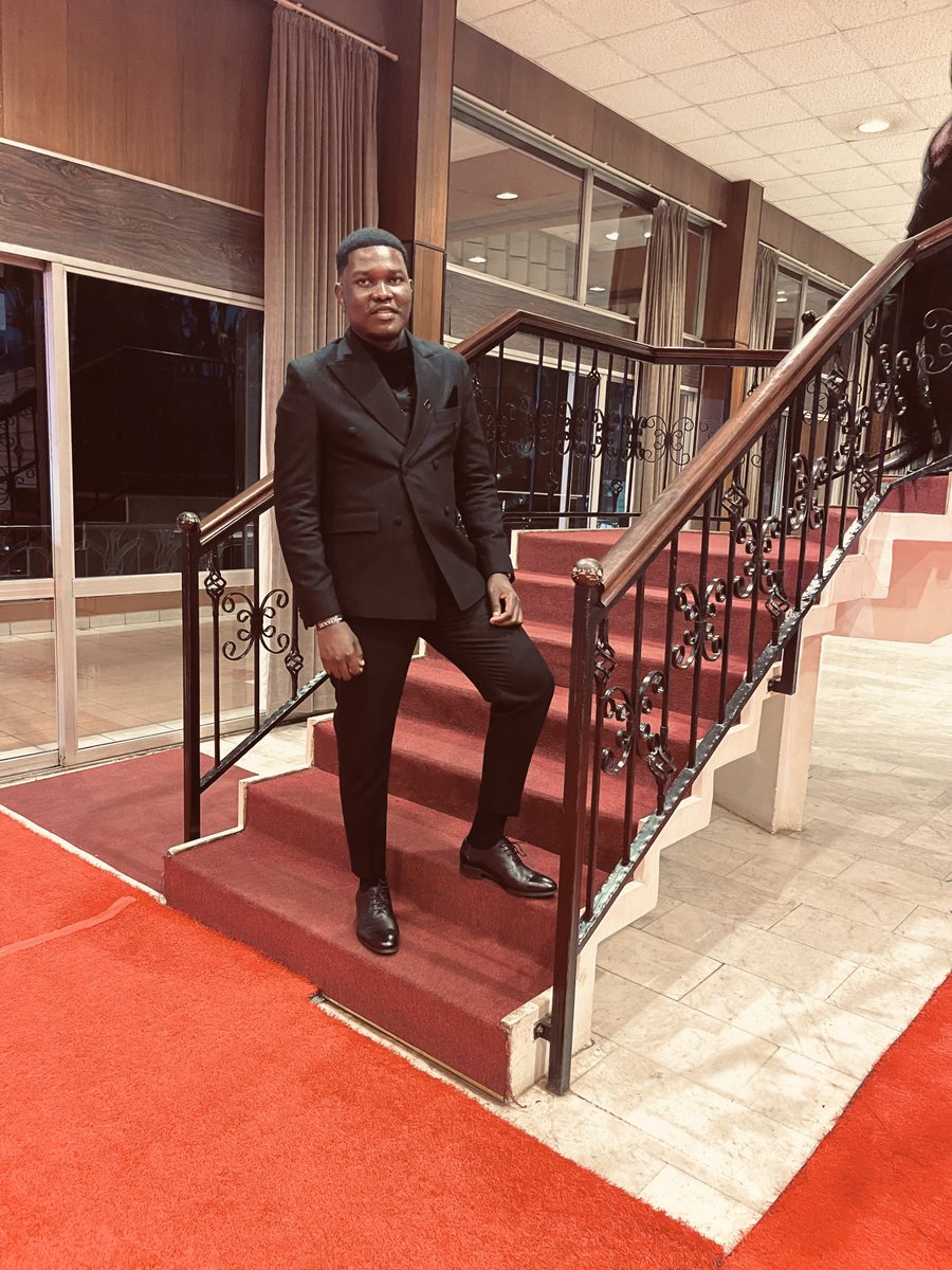 Dripped in black, walking in grace Mbio za Mungu, unstoppable.