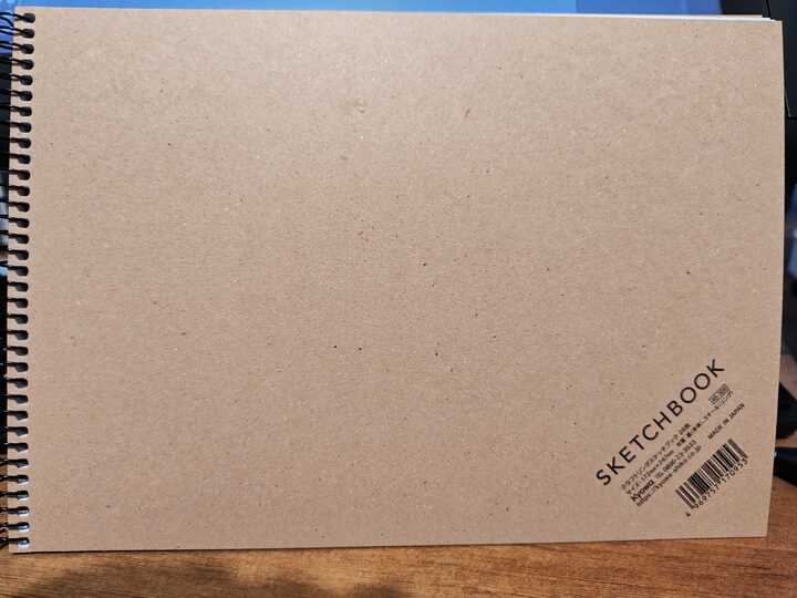 ジェスドロ用にオススメしていたSeriaさんのスケブ。
店頭から消えたと思ったら

キャンドゥに転生しておりました。
メーカーもkyowaさんで仕様もほぼ同じで、枚数微減といった感じです。