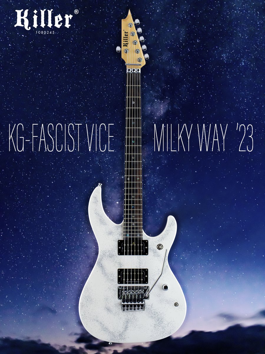 Killer Fascist Vice Milky Way '23 white