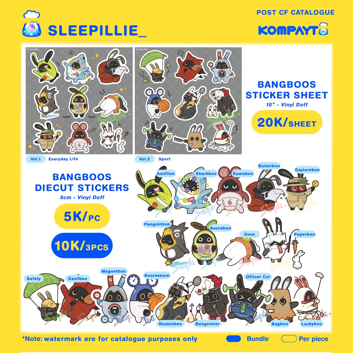 byvienz's tweet photo. π & π are appreciated!
π Genshin Impact, Honkai Star Rail, Zenless Zone Zero, Wuthering Waves, Original Works
π Acrylic Keychains, Artprints, Die Cut Stickers, Sticker Sheets, Photocards, Bookmark
#comifuro19 #cf19catalogue #postcf #merch #artistΒ #smallbusiness https://t.co/3E7KXxNi05