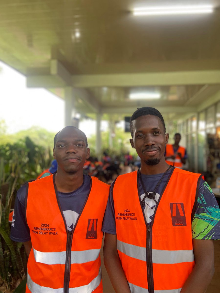brian_mutono34's tweet photo. Done & Dusted, the #RemembranceWalk 60km Relay aimed to raise awareness about Road Safety.
Team #TrailBlazzers , we came in first place & took the Cash prize.
Thanks @Akeda4 @KampalaSheraton & everyone who participated, it was joy doing the walk with the cheerful participants. https://t.co/stMtup7q5z