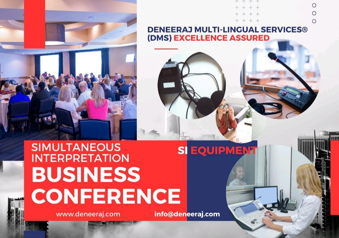 deneerajneeraj's tweet image. Why Simultaneous Interpretation Matters for Global Conferences 🌍✨
Simultaneous interpretation ensures smooth communication . #MultilingualSolutions #InclusiveEvents #EventTech #LanguageAccess #ConferenceSuccess #DMSExcellence #BridgingLanguages #GlobalNetworking