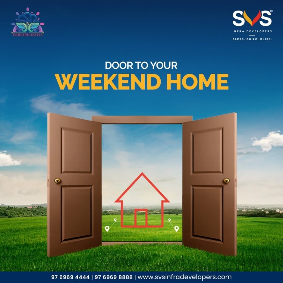 svsinfra's tweet photo. Open the door to your dream weekend escape 🌄✨ Where peace meets adventure, and every weekend feels like a vacation.

#svsinfradevelopers #WeekendHome #SVSIndraprastha #EscapeToNature #weekendescape https://t.co/giUw7VYLHR